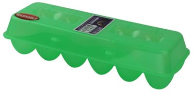 Tuff Stuff 12-Egg Plastic Cartons, Re-usable and Washable