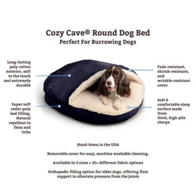 Image showing  Orthopedic Cozy Cave Dog Bed