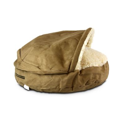 Image showing  Micro Suede Cozy Cave Dog Bed