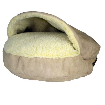 Image showing  Micro Suede Cozy Cave Dog Bed
