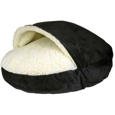 Image showing  Micro Suede Cozy Cave Dog Bed
