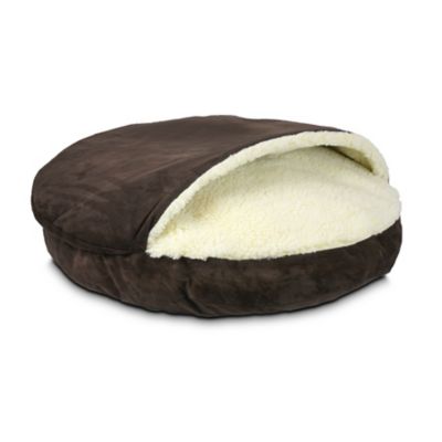 Image showing  Micro Suede Cozy Cave Dog Bed
