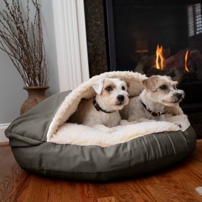 Snoozer Orthopedic Luxury Micro Suede Cozy Cave Dog Bed