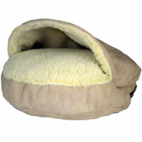 Snoozer Orthopedic Luxury Micro Suede Cozy Cave Dog Bed