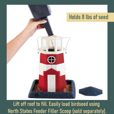 Image showing  8 lb. Lighthouse Bird Feeder