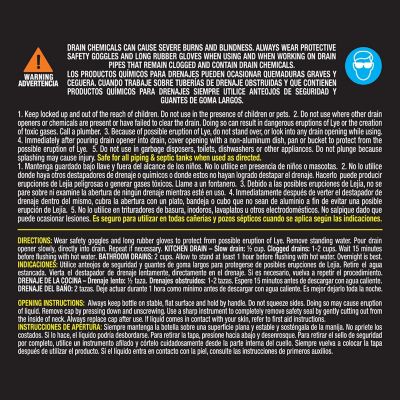 Image showing  1 gal. Hair and Grease Drain Opener, Odorless