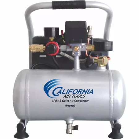 California Air Tools 0.6 HP 1 gal Lightweight and Quiet Single Stage Portable Steel Tank Air Compressor Portable Air Compressors