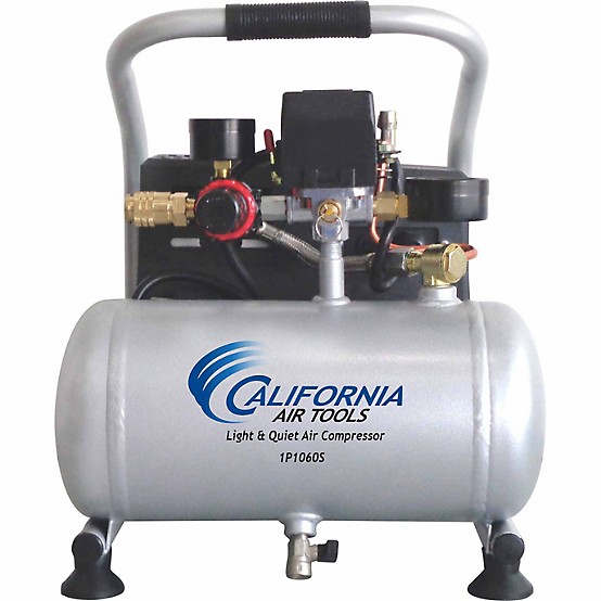 California Air Tools Light and Quiet 1-Gallon Single Stage Portable Ele California Air Tools Light and Quiet 1-Gallon Single Stage Portable Ele
