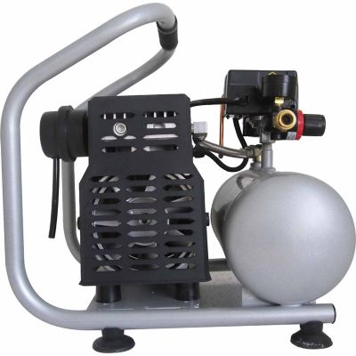Image showing  0.6 HP 1 gal. Single-Stage Light and Quiet Steel Tank Portable Air Compressor