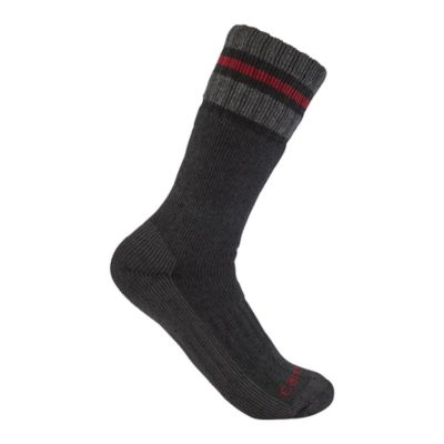 Image showing  Men's Heavyweight Synthetic Wool Blend Boot Socks, 2-Pairs