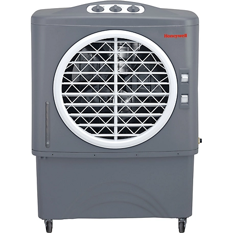 Honeywell 1062 CFM Indoor/Outdoor Evaporative Air Cooler (Swamp Cooler) w/ Mechanical Controls, 150W, for 610 sq. ft., CO48PM