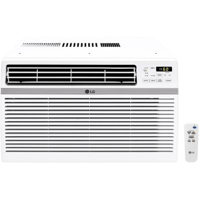 LG 10,000 BTU 115V Window-Mounted Air Conditioner with Remote Control -  LW1016ER