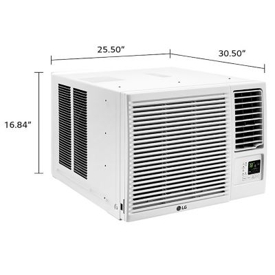 Image showing  230V Air Conditioner with 11,600 BTU Supplemental Heat Function, 1,420 sq. ft., 23,000 BTUs