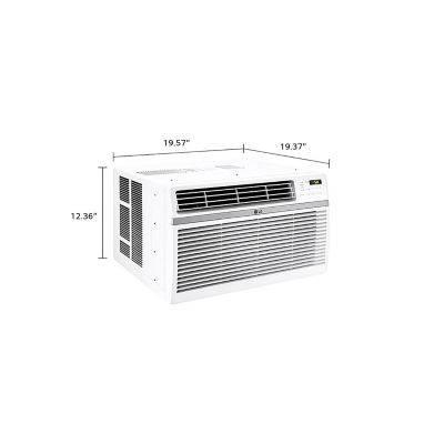Image showing  115V Window Air Conditioner with Remote Control, 340 sq. ft., 8,000 BTU