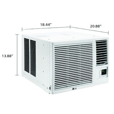 Image showing  115V Air Conditioner with 3,850 BTU Supplemental Heat, 320 sq. ft., 7,500 BTUs
