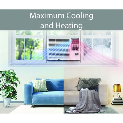 Image showing  115V Air Conditioner with 3,850 BTU Supplemental Heat, 320 sq. ft., 7,500 BTUs