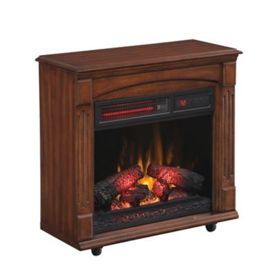 Redstone Infrared Quartz Rolling Mantel Fireplace 18irm9984 C247