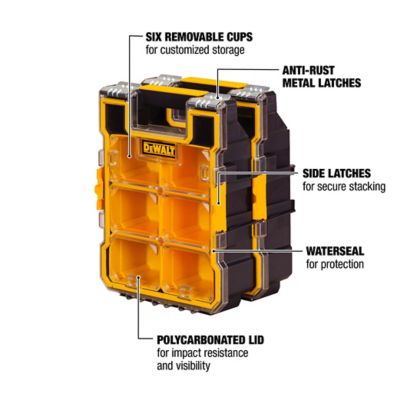 Image showing  13.5 in. x 4.4 in. x 4.4 in. Mid-Size Pro Organizer