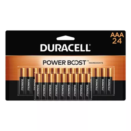 Duracell AAA Coppertop Alkaline Batteries 24 Pack Batteries