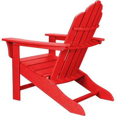 Hanover All-Weather Contoured Adirondack Chair, Sunset Red