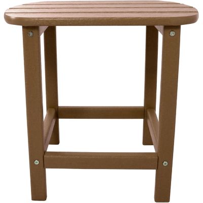 Hanover All-Weather Patio Side Table, Teak