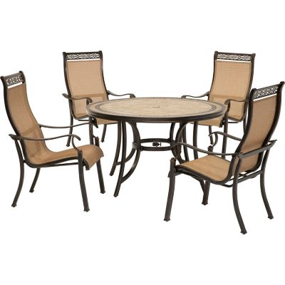 Hanover 5 pc. Monaco Outdoor Dining Set