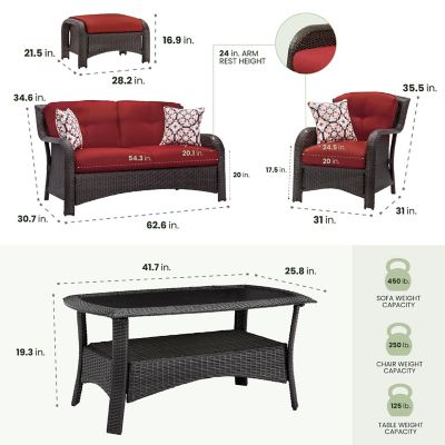 Image showing  6 pc. Strathmere Lounge Set
