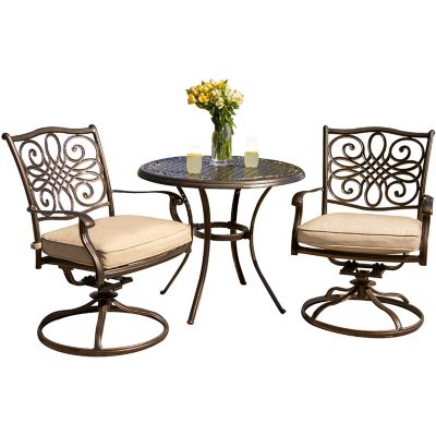 Hanover 3 pc. Traditions Bistro Dining Set -  TRADITIONS3PCSW
