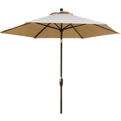 Hanover 11 ft. Traditions Market Umbrella, Brown