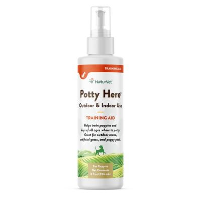 NaturVet Potty Here Training Spray for Puppies and Dogs, 8 oz.