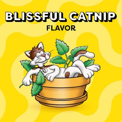 Image showing  Classic Crunchy and Soft Cat Treats Blissful Catnip Flavor, 3 oz. Pouch