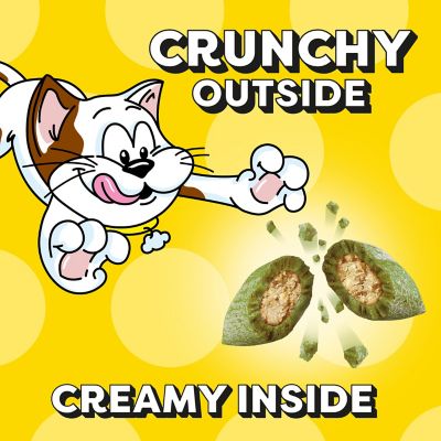 Image showing 5 th Temptations Classic Crunchy and Soft Cat Treats Blissful Catnip Flavor, 3 oz. Pouch