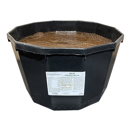 Prairie Pride 30-15 low-moisture - cooked molasses tub