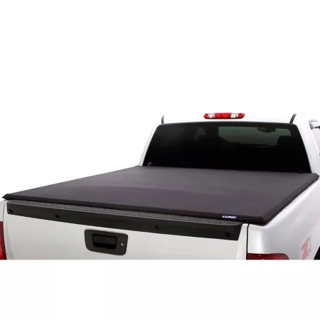 Lund Elite 6.5' Tri-Fold Tonneau Cover for 2007-2017 Toyota Tundra Black Tonneau Covers