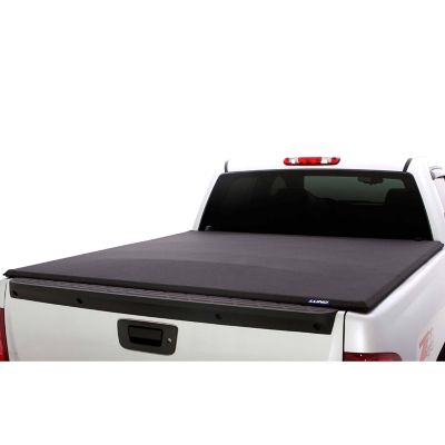 Lund 6.5 ft. Elite Tri-Fold Tonneau Cover for 2015-2017 Ford F-150, Black