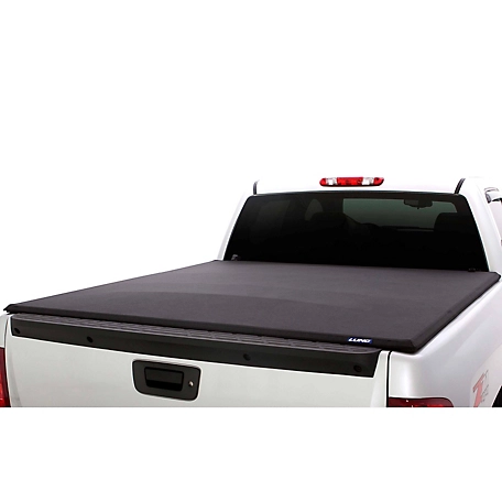 Lund 5.5 ft. Elite Tri-Fold Tonneau Cover for 2014-2017 Chevrolet/GMC Sierra/Silverado 1500/2500/3500, Black