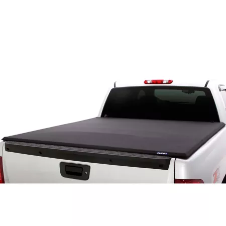 Lund Elite Tri-Fold 7' Tonneau Cover for 1999-2017 Ford Super Duty F-250/350/450/550 Black Tonneau Covers