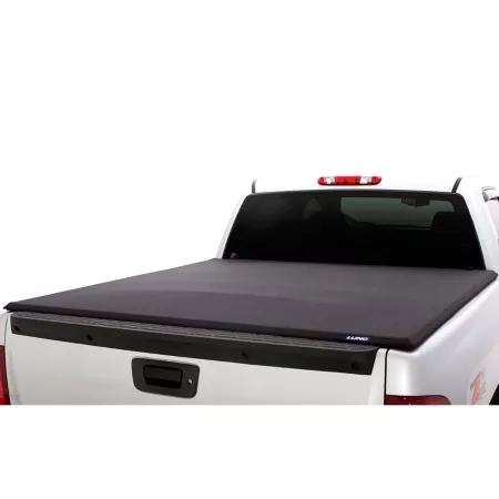 Lund Elite Tri-Fold 5' Tonneau Cover for 2004-2012 and 2015-2017 Chevrolet/GMC Colorado/Canyon Black Tonneau Covers