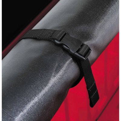 Image showing  8 ft. Roll-Up Tonneau Cover for 1999-2013 Ford Super Duty 250/450/550, Black Vinyl