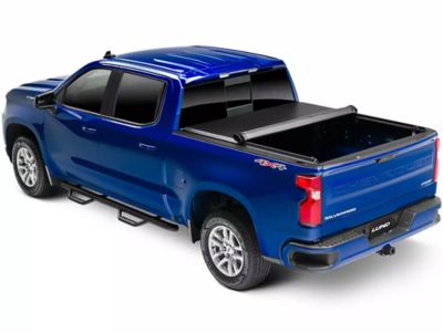 Image showing  8 ft. Roll-Up Tonneau Cover for 2007-2017 Chevrolet/GMC 1500/2500/3500, Black Vinyl