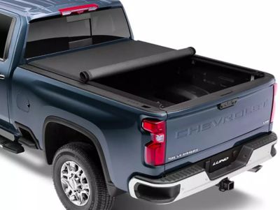 Image showing  6 ft. Elite Roll-Up Tonneau Cover for 1994-2004 Chevrolet/GMC Sonoma S10, Black