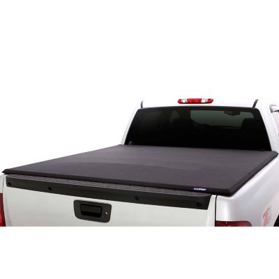 Lund 6.5 ft. Elite Roll-Up Tonneau Cover for 2005-2012 Dodge Dakota without Utility Track, Black
