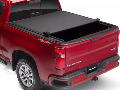 Image showing  5.5 ft. Elite Roll-Up Tonneau Cover for 2007-2017 Chevrolet/GMC 1500/2500/3500, Black