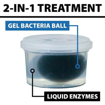 Image showing 8 th CrystalClear PondShock Pond Treatment Water Clarifier, Single Bacterial Ball