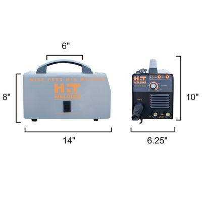 Image showing 6 th HIT Welding 120V/80A Wire Feed MIG Welder Kit