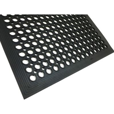 Image showing  Industrial Rubber Floor Mat, 2 ft. x 3 ft.