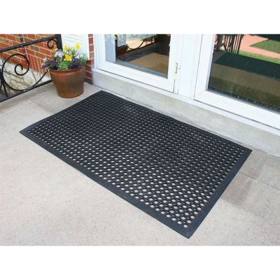 Details about   Large Heavy Duty Industrial Rubber Bar Safety Floor Mat Anti-Fatigue 5’ x 3’ 