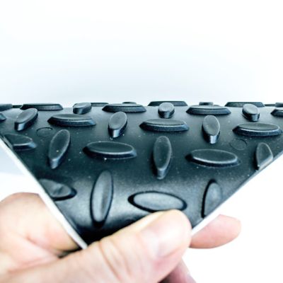 Image showing  12 in. x 12 in. Adhesive Rubber Step Covers, 12-Pack