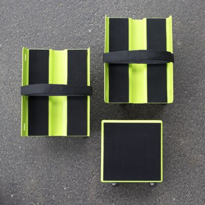 Image showing  1,500 lb. Steel Snowmobile Dolly Set