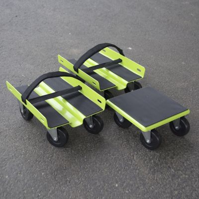 Image showing  1,500 lb. Steel Snowmobile Dolly Set